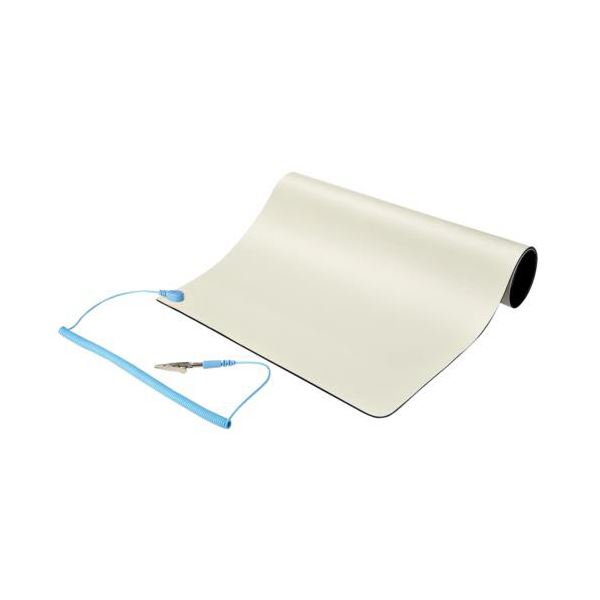 【送料無料】StarTech.com 静電気除去マット 30×46cm ベージュ SM-ANTI-STATIC-MAT 1枚