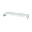 【送料無料】サンワサプライ電源タップ+USBポート付机上ラック 幅600×奥行200×高さ80mm ホワイト MR-LC202WN 1台
