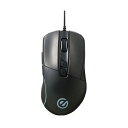 【送料無料】エレコム5ボタン搭載ゲーミングマウス ブラック M-G01URBK 1個