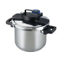 【送料無料】パール金属 3層底ワンタッチレバー圧力鍋5.5L H-5389