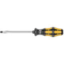【送料無料】WERA ヴェラ 貫通 マイナスドライバー 刃先サイズ7.0 軸長125mm クラフトフォームハンドル 018266 工具 ツール DIY 作業工具