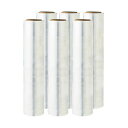 【送料無料】(まとめ)クラフトマン ストレッチフィルム 15μ500mm×300m CF-SF3 1セット(120巻:6巻×20ケース)【×3セット】