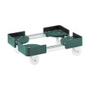【送料無料】TRUSCO伸縮式コンテナ台車 内寸500-600×600-700 SUS製 FCD-5060SUS 1台 組立式(4)