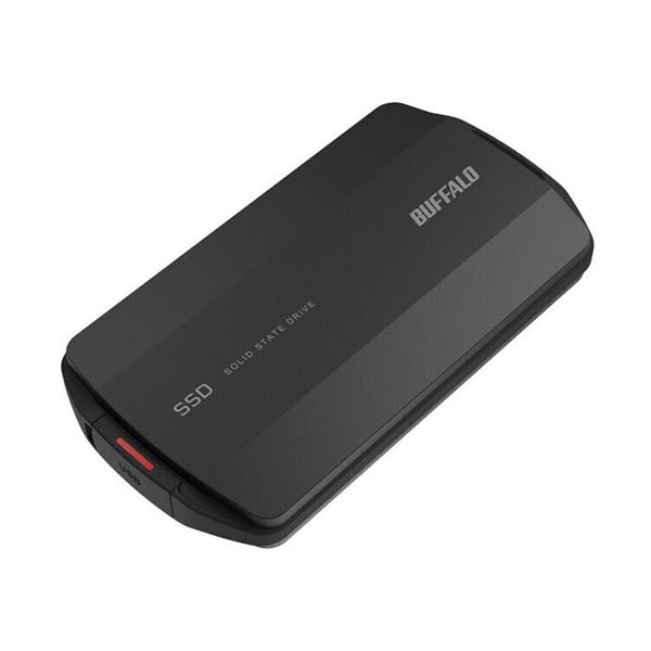 【送料無料】BUFFALO バッファロー SSD 4TB ブラック SSD-PHP4.0U3-BA AV・デジモノ パソコン・周辺機器 USBメモリ・SDカード・メモリカード・フラッシュ その他のUSBメモリ・SDカード・メモリカード・フラッシュ レビュー投稿で次回使える2000円クーポン全員にプレゼント