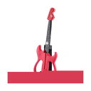 【送料無料】ニッケン刃物 ギターハサミ SekiSound レッド SS-20R