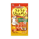 【送料無料】(まとめ) うさうさぴゅーれ トロピカルフルーツ 10g×5本 【×5セット】 ウサギ用フード【代引不可】(4)