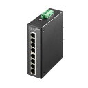 【送料無料】サンワサプライ産業用ギガビット対応PoEスイッチングハブ 8ポート LAN-GIGAPOEFA83 1台(2)