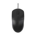 【送料無料】【まとめ】 光学式有線マウス 静音 HDM-SW01BK 【×2セット】