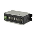 【送料無料】StarTech.com 7ポート USB2.0ハブ HB20A7AME 1個