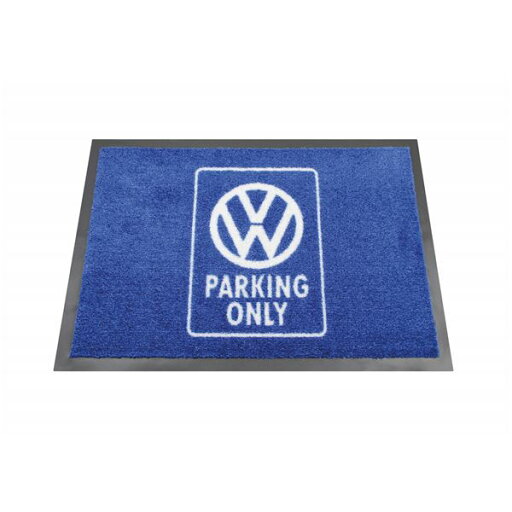 【送料無料】VW Collection ドアマット 玄関マット パーキングオンリー ブルー BUDM06 【送料無料】VW Collection ドアマット 玄関マット パーキングオンリー ブルー BUDM06