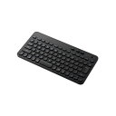 【送料無料】エレコム Bluetoothミニキーボード ブラック TK-CM10BMKBK