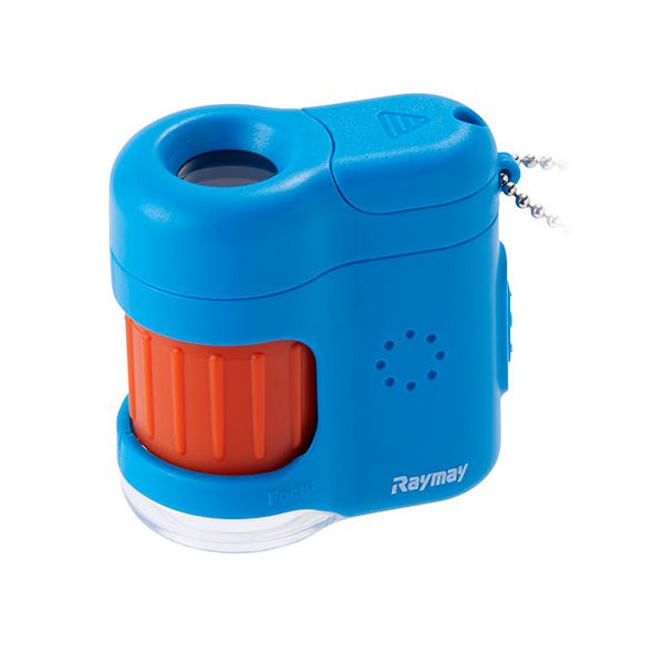 【送料無料】レイメイ藤井 ハンディ顕微鏡petit いつでもどこでも気軽に観察ができるコンパクトサイズ お散歩のお供に ブルー RXT1142A