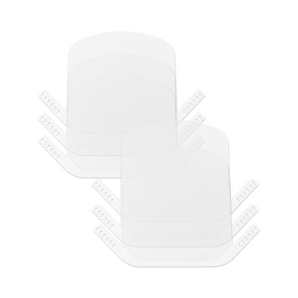 【送料無料】（まとめ）プラス HSフェイスシールド交換シールド6枚入（×5セット）