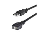 【送料無料】(まとめ) StarTech.com USB2.0延長ケーブル 1.8m A(オス)-A(メス) ブラック USBEXTAA6BK 1本 【×5セット】(2)