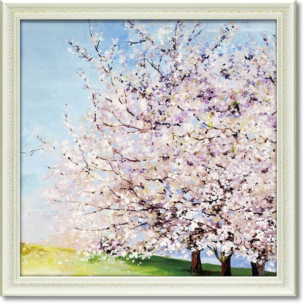 【送料無料】ユーパワー アリソン・ピアス Gel加工 アートフレーム 「ブロッサム オーチャード」