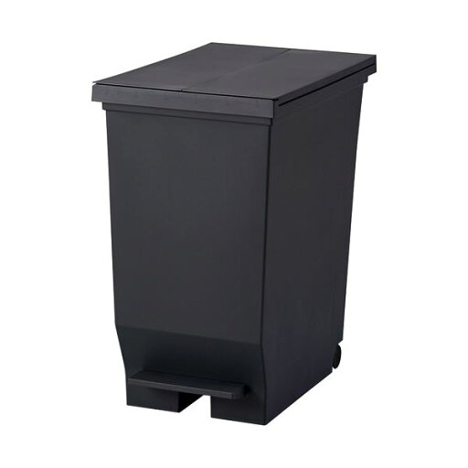【送料無料】アスベル エバン両開きペダルペール 40L ブラック A630477 1台 【送料無料】アスベル エバン両開きペダルペール 40L ブラック A630477 1台