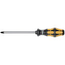 【送料無料】WERA ヴェラ Kraftform ハンドル 根本六角 貫通 プラスドライバー 先端サイズPH3 軸長150mm 100077 工具 ツール DI...