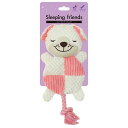 【送料無料】(まとめ)スリーピングフレンズS いぬ【×3セット】 (犬用玩具)