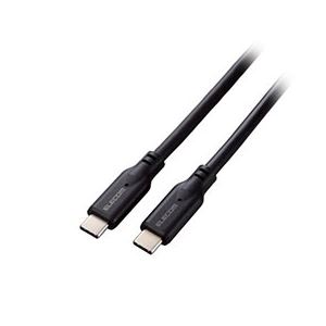 【送料無料】エレコム USB 10Gbpsケーブル（USB Type-C - USB Type-C／100W対応） 0.5m ブラック MPA-CC1G05BK AV・デジモノ パソコン・周辺機器 ケーブル・ケーブルカバー その他のケーブル・ケーブルカバー レビュー投稿で次回使える2000円クーポン全員にプレゼント