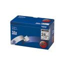 【送料無料】ブラザー BROTHER ピータッチ TZeテープ ラミネートテープ 24mm 透明/黒文字 業務用パック TZE-151V 1パック(5個)