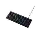 【送料無料】エレコム ゲーミングキーボード/Vcustom/有線/着脱式/メカニカル/ネオクラッチキーキャップ/テンキーレス/タクタイル(茶軸)/RGB/ブラッ...