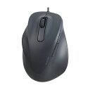 【送料無料】エレコム 静音有線マウス EX-G 5ボタン Mサイズ(左手用) ブラック M-XGM31UBSKBK 1個