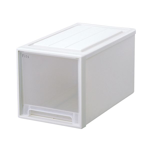 【送料無料】天馬 Fitsフィッツケース 53-30L ホワイトクリア 1個