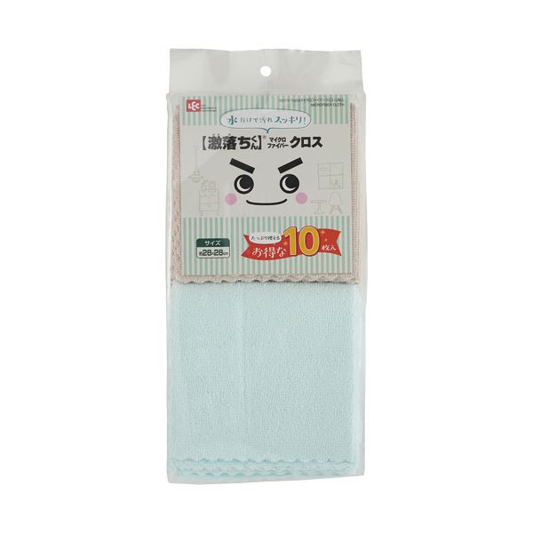【送料無料】（まとめ） レック 激落ちくんマイクロファイバークロス S00735 1パック（10枚） 【×3セッ..