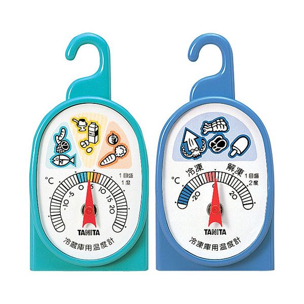 【送料無料】タニタ冷凍・冷蔵庫用温度計 5497 1個