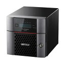 【送料無料】バッファローTeraStation スナップショット機能搭載 法人向けNAS デスクトップモデル 2ドライブ 4TB TS6200DN04021台