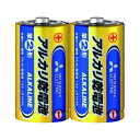 【送料無料】(まとめ) 三菱電機ライフネット アルカリ乾電池 単二 Nタイプ 2本パック 【×10セット】
