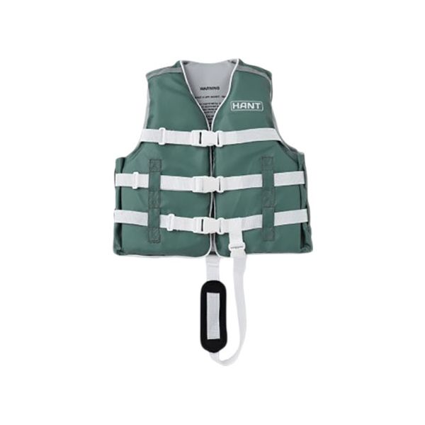 【送料無料】HANT キッズライフベスト対応伸長約130-150cm（子ども用） セージグリーン Lサイズ HCL-44124