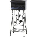 【送料無料】メールボックス グレープ BR ブラウン 組立品【代引不可】