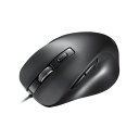 【送料無料】【3個セット】 サンワサプライ 有線ブルーLEDマウス(5ボタン) ブラック MA-YB518BKX3
