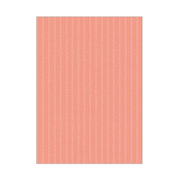 【送料無料】（まとめ） ヒサゴカラーダンボール リップルボード B3 ピーチ RB11 1パック（3枚） 【×2セット】