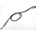 【送料無料】岡野製作所 ストライプリード #15 ネイビーホワイト【ペット用品】【リード】