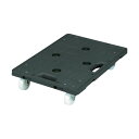 【送料無料】岐阜プラスチック工業 リス RBジョイントキャリー(4)500×370グレー RB50-37-4GY 1台(4)