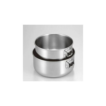 【送料無料】スタッキング 鍋セット 【2点セット】 日本製 着脱取手 ステンレス IH ガスコンロ可 『エクセレントシェフ ワンタッチクッカー』 生活用品・インテリア・雑貨 キッチン・食器 鍋・圧力鍋 レビュー投稿で次回使える2000円クーポン全員にプレゼント