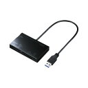 【送料無料】サンワサプライ USB3.0 カードリーダー ADR-3ML35BK