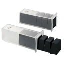 【送料無料】包丁研ぎ 砥石 幅11.7cm 片刃専用 スライド式 日本製 関孫六 貝印 ダイヤモンド&セラミック シャープナー キッチン 台所 店舗