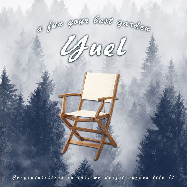 【送料無料】ガーデン チェア 折りたたみ 椅子 2脚セット 幅約52cm ブラウン 肘付き アカシア製 完成品 ガーデンファーニチャー アウトドア用品 レジャー...