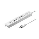 【送料無料】(まとめ)サンワサプライ 電源タップ TAP-F27-5K【×2セット】