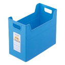【送料無料】(業務用セット) セラピーキッズカラー ファイルボックス A4ワイド フボ-TCW4-KB キッズブルー【×10セット】