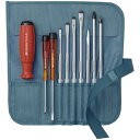 【送料無料】PB SWISS TOOLS 8218PE 差替式ドライバーセット 9本組 ペトロール(4)