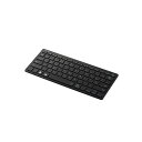 【送料無料】エレコム Bluetoothミニキーボード/パンタグラフ式/軽量/マルチOS対応/ブラック TK-FBP102BK(2)