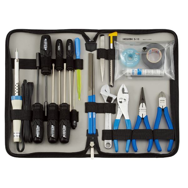 【送料無料】HOZAN S-10 工具セット 工具 ツール DIY 作業工具 道具