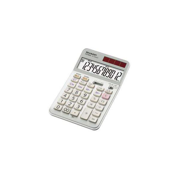 【送料無料】SHARP 実務電卓（ナイスサイズタイプ） EL-N942C-X 生活用品・インテリア・雑貨 文具・オフィス用品 電卓 レビュー投稿で次回使える2000円クーポン全員にプレゼント