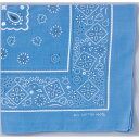 【送料無料】(まとめ)アーテック バンダナ 約550×550mm 綿100% ブルー(青) 【×30セット】