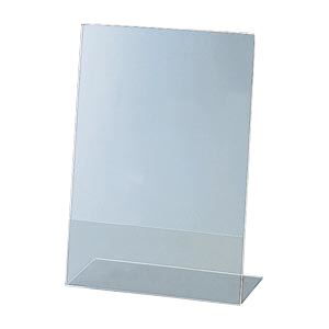 (まとめ) サインスタンド 片面用 タテ SSD-2732-00 1個入 【×10セット】