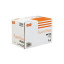 【送料無料】(まとめ) TANOSEE PPC用紙 Pure White A4 1箱(2500枚:500枚×5冊) 【×10セット】